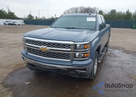 2015 Chevrolet Silverado 1500 1Lt из США, поврежденный, VIN 1GCVKREC7FZ389375